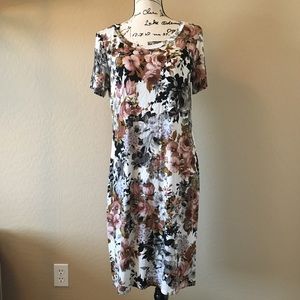 Shop Stevie short sleeve floral dress